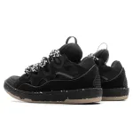 Lanvin Curb Sneaker Black Brown