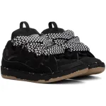 Lanvin Curb Sneaker Black Brown