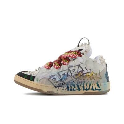 Lanvin Curb Sneaker Graffiti 01