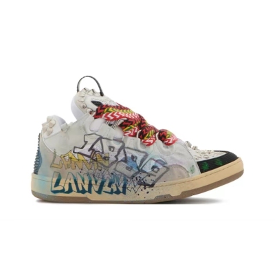 Lanvin Curb Sneaker Graffiti 02