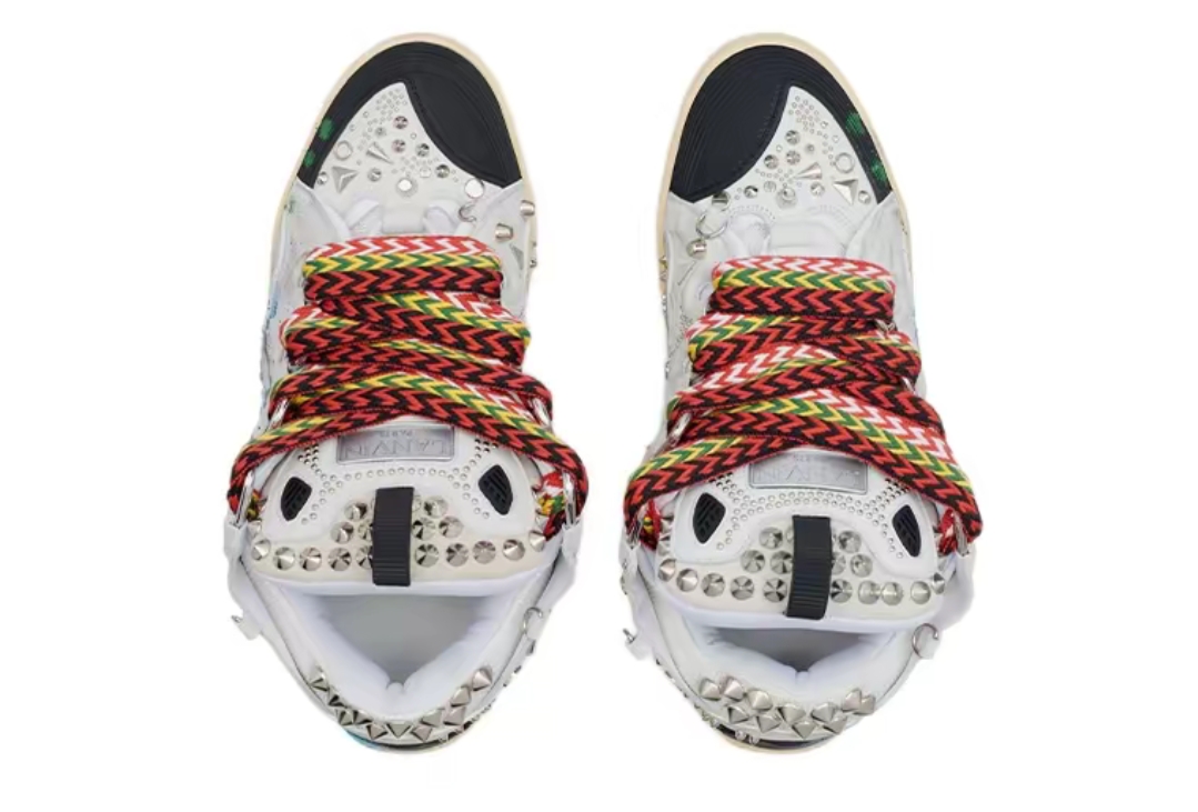 Lanvin Curb Sneaker Graffiti