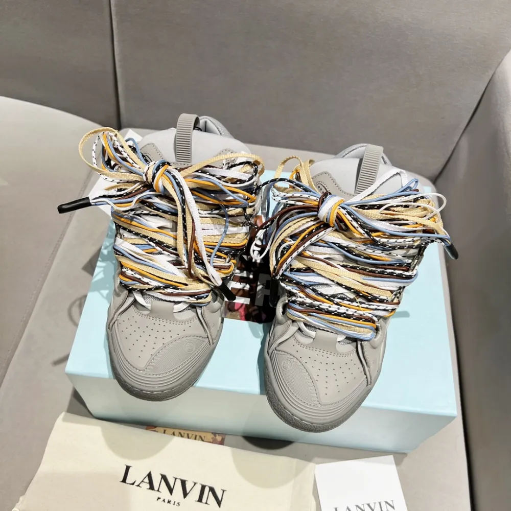 Lanvin Curb Sneaker Grey