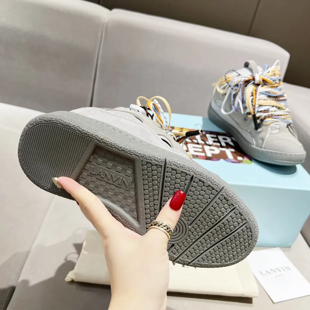 Lanvin Curb Sneaker Grey