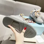 Lanvin Curb Sneaker Grey
