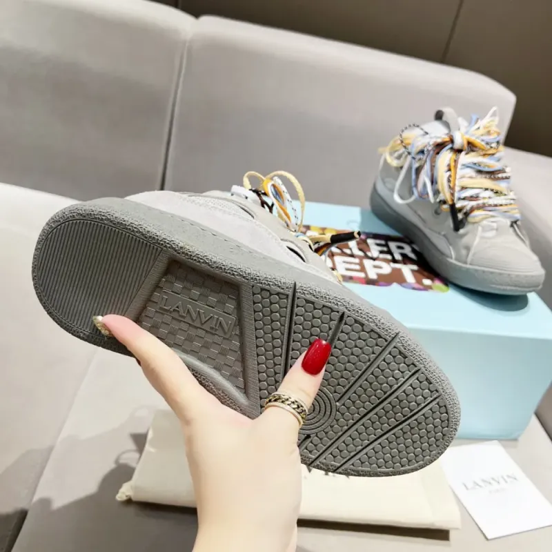 Lanvin Curb Sneaker Grey