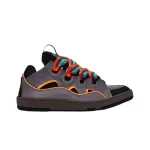 Lanvin Curb Sneaker Grey Orange