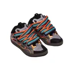 Lanvin Curb Sneaker Grey Orange