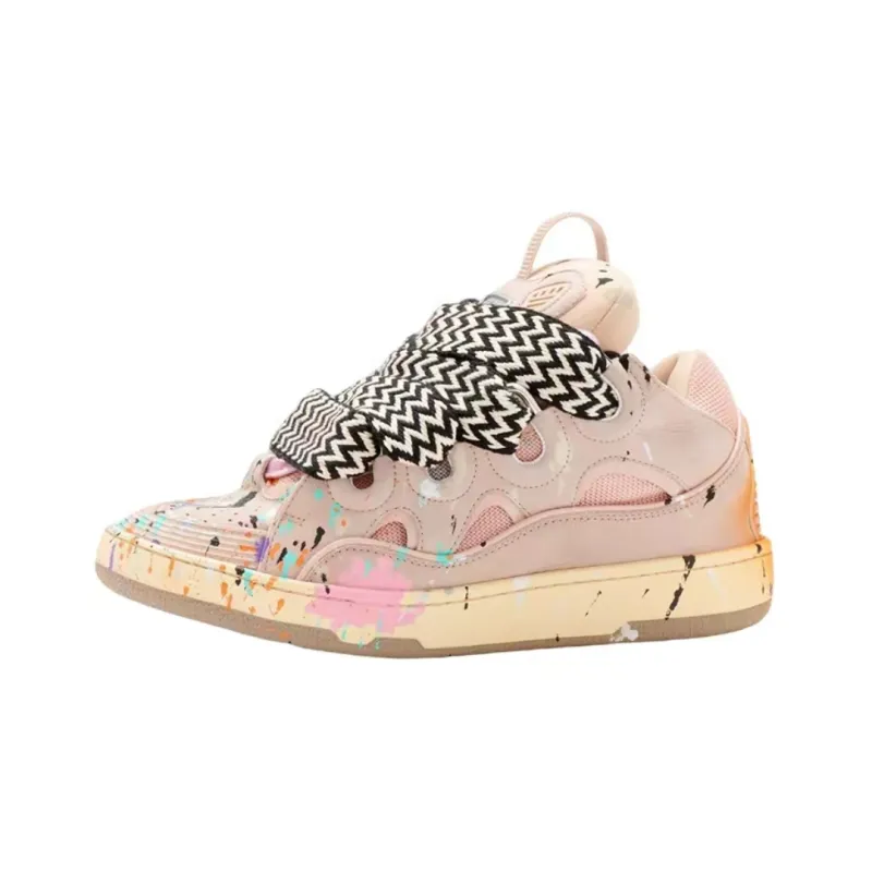 Lanvin Curb Sneakers Maiden Pink