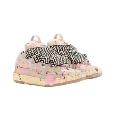 Lanvin Curb Sneakers Maiden Pink 02