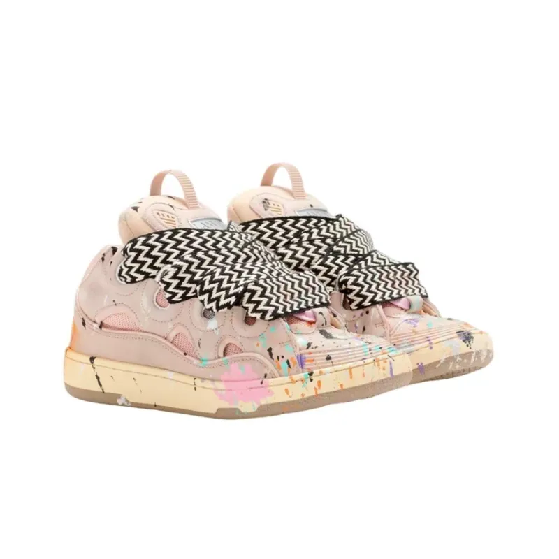 Lanvin Curb Sneakers Maiden Pink