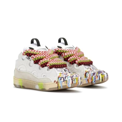 Lanvin Leather Curb Gallery Dept White 02