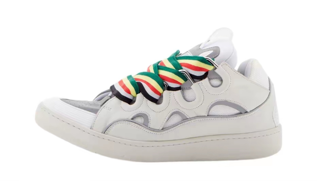 Lanvin Curb Sneakers White