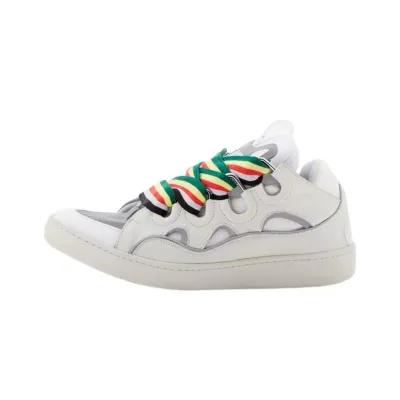 Lanvin Curb Sneakers White 01