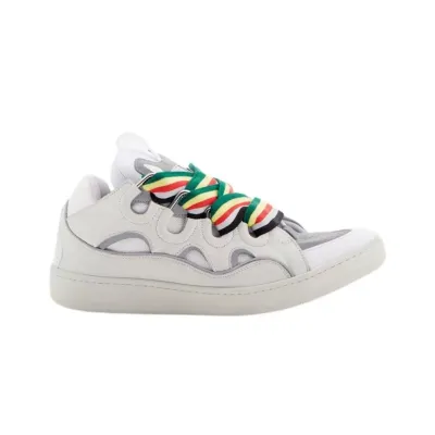Lanvin Curb Sneakers White 02