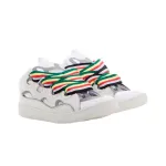 Lanvin Curb Sneakers White
