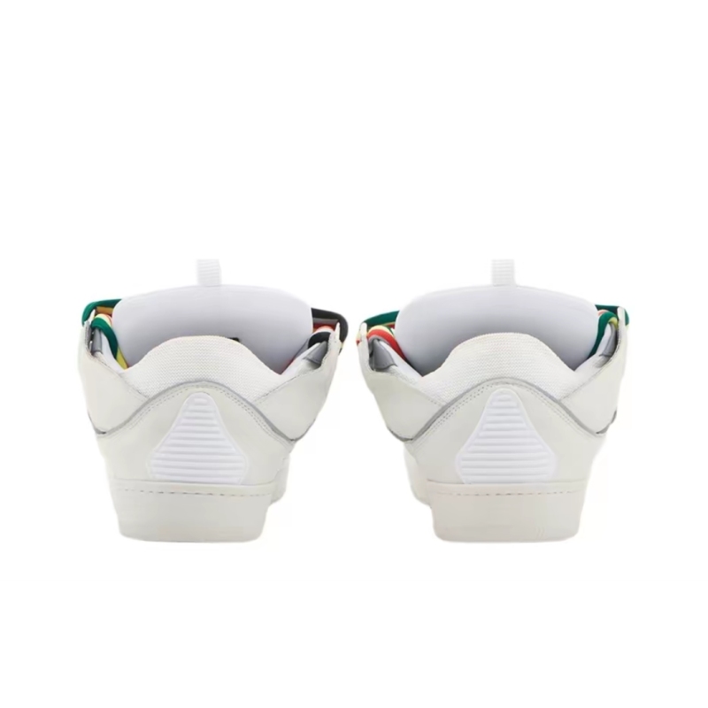 Lanvin Curb Sneakers White