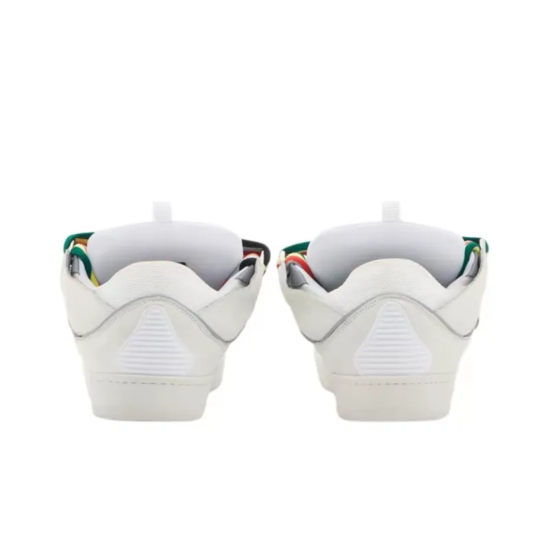 Lanvin Curb Sneakers White