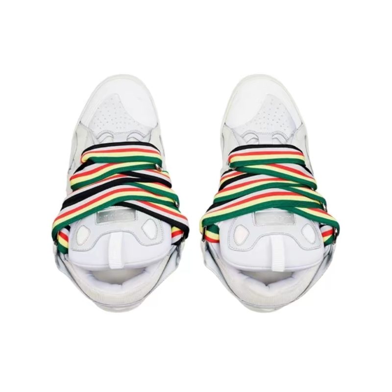 Lanvin Curb Sneakers White