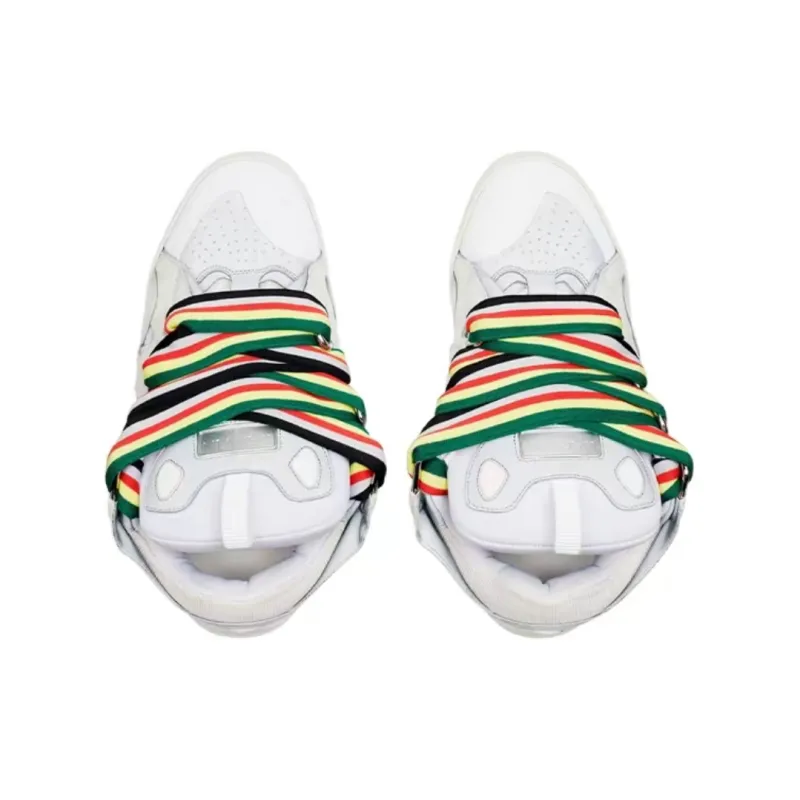 Lanvin Curb Sneakers White