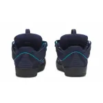 LANVIN White Navy Blue
