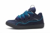 LANVIN White Navy Blue