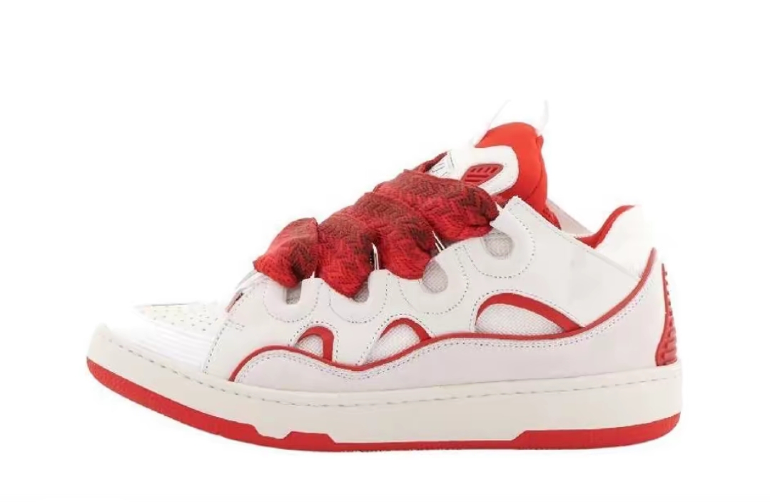 LANVIN White White Red