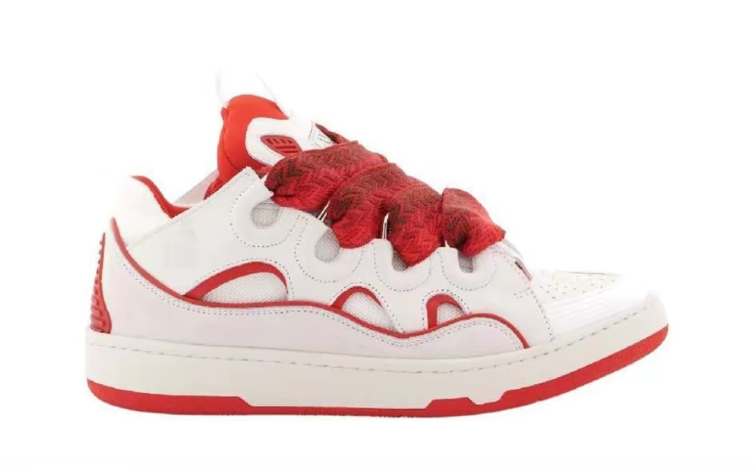 LANVIN White White Red