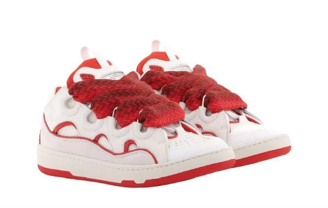 LANVIN White White Red