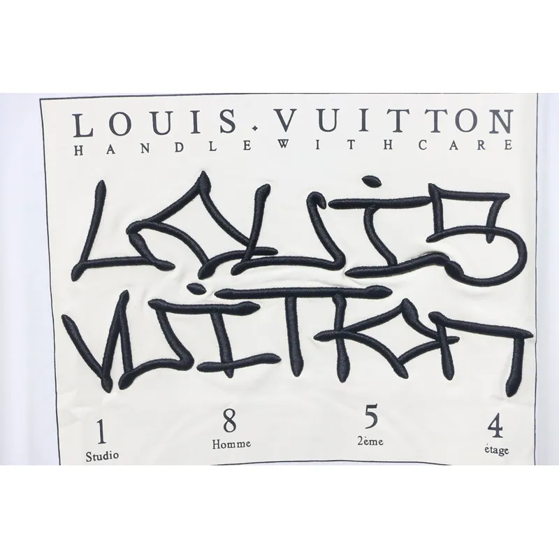 Louis Vuitton 1854 3D printed short sleeves