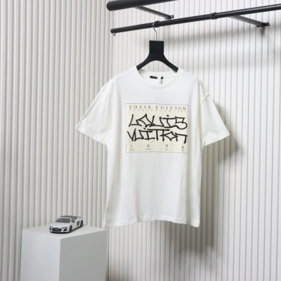 Louis Vuitton 1854 3D printed short sleeves 01