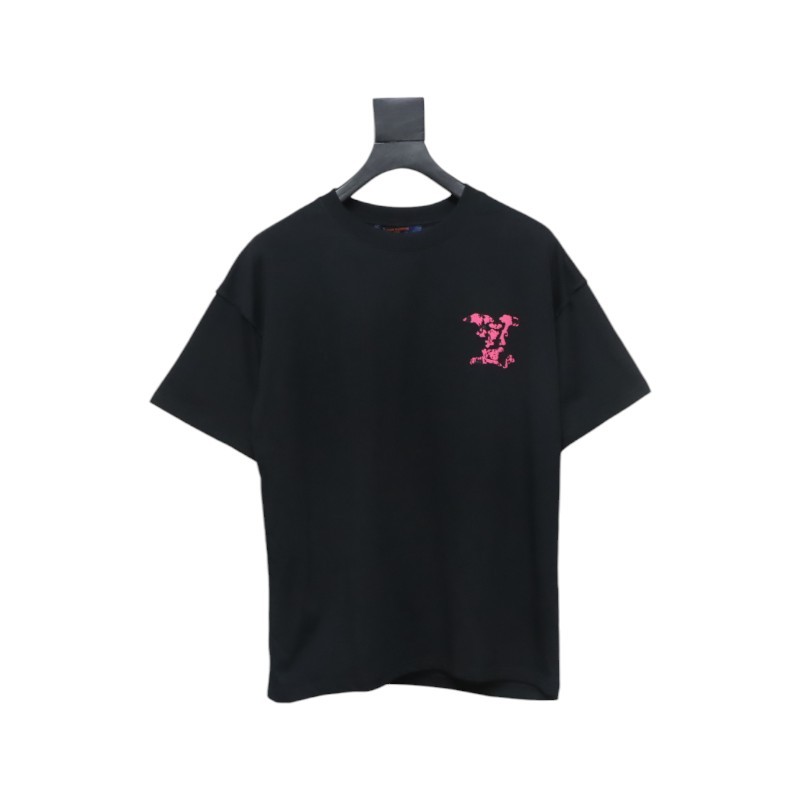Louis Vuitton 25ss cloud polka dot laminated print short sleeves