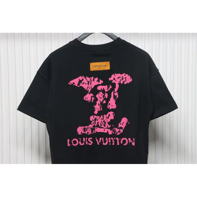 Louis Vuitton 25ss cloud polka dot laminated print short sleeves