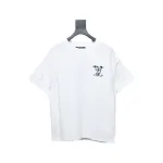 Louis Vuitton 25ss Cloud Polka Dots Lamination Print Short Sleeve White