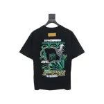 Louis Vuitton 25ss Limited Edition Floral Graffiti Back Foam Short Sleeve