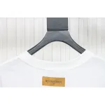 Louis Vuitton 25ss line logo foam print short sleeves