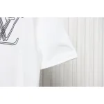 Louis Vuitton 25ss line logo foam print short sleeves