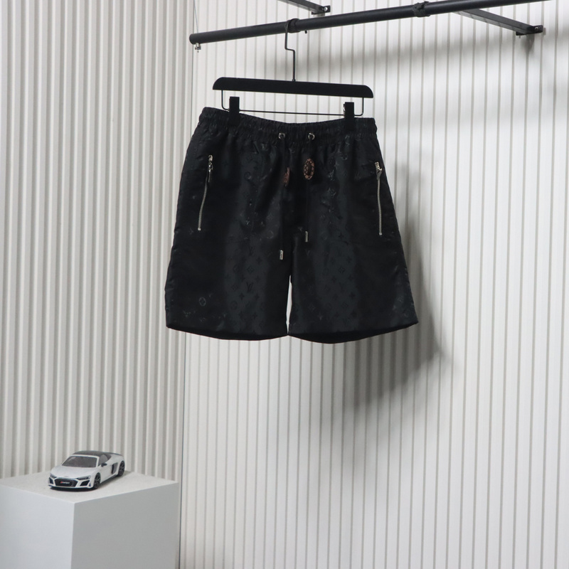 Louis Vuitton all over print monogram zip up shorts