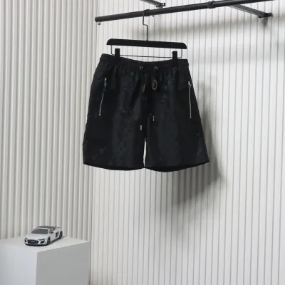 Louis Vuitton all over print monogram zip up shorts 02