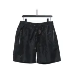 Louis Vuitton all over print monogram zip up shorts