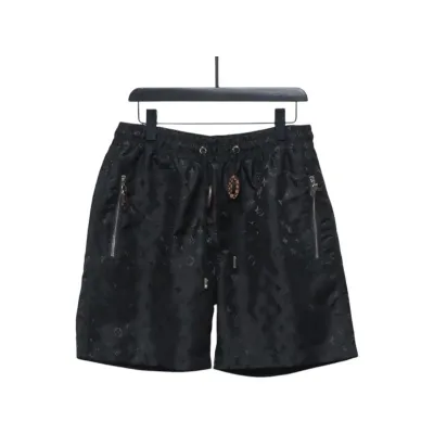 Louis Vuitton all over print monogram zip up shorts 01