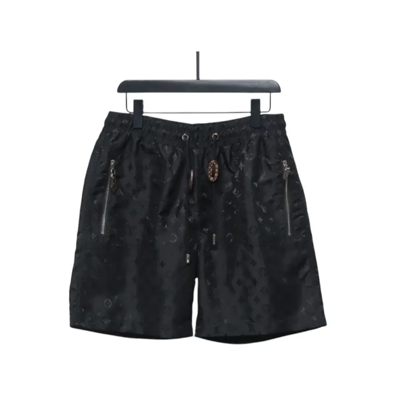 Louis Vuitton all over print monogram zip up shorts