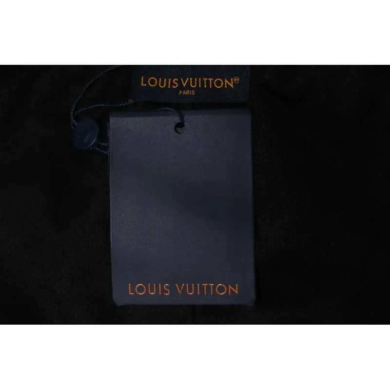 Louis Vuitton all over print monogram zip up shorts