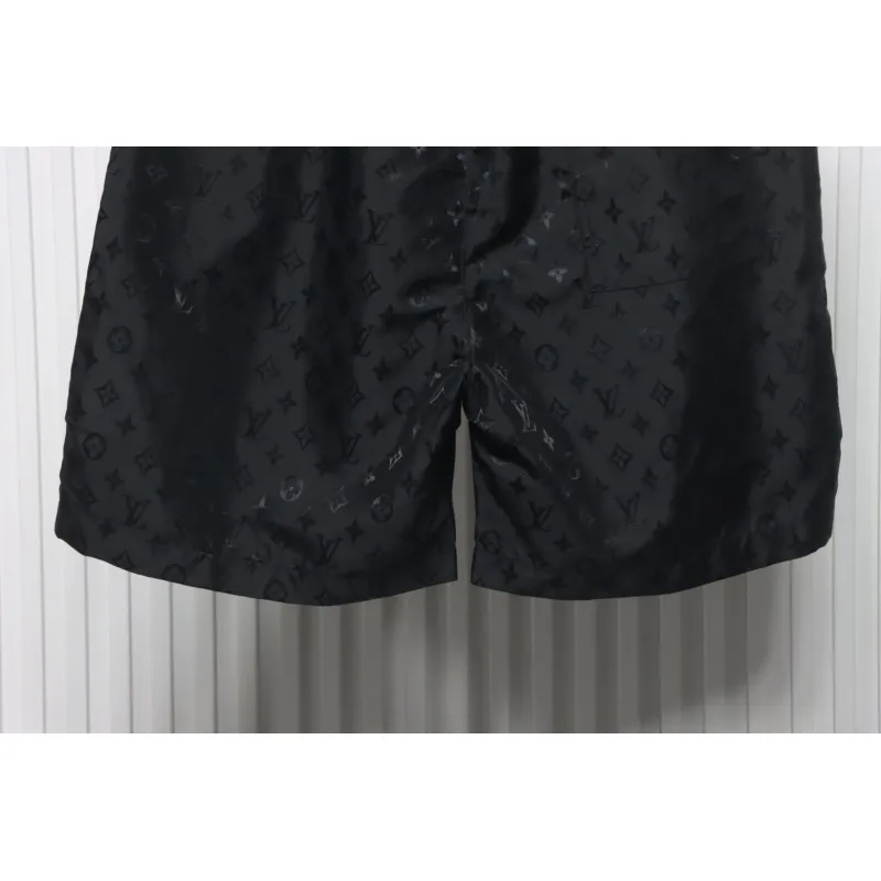 Louis Vuitton all over print monogram zip up shorts