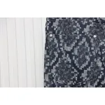 Louis Vuitton asymmetric snake print jeans