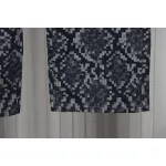 Louis Vuitton asymmetric snake print jeans