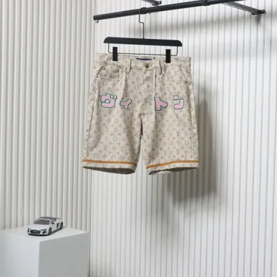 Louis Vuitton catwalk collaboration Japanese shorts 01