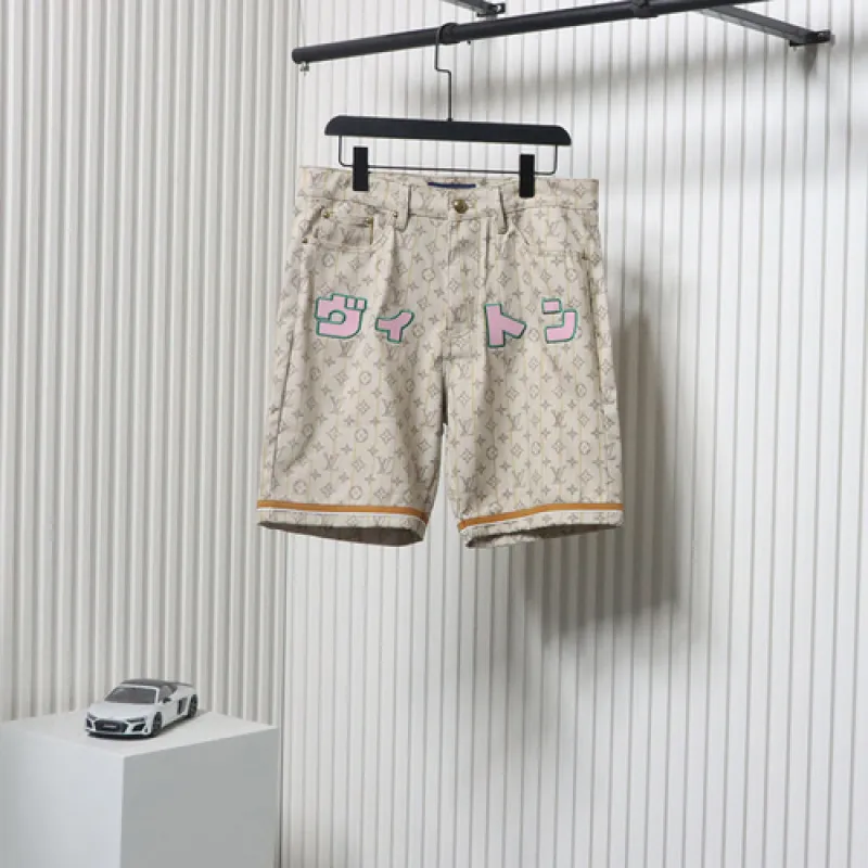 Louis Vuitton catwalk collaboration Japanese shorts