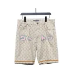 Louis Vuitton catwalk collaboration Japanese shorts
