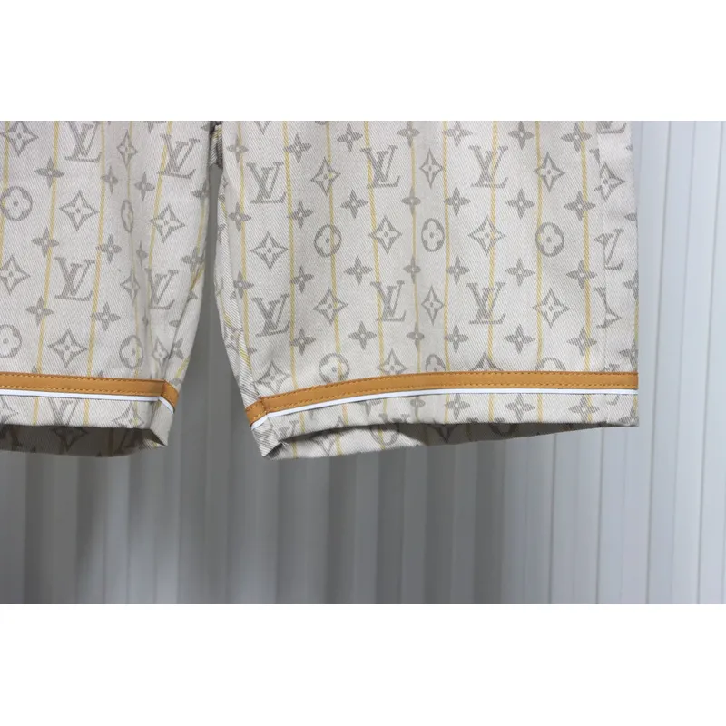 Louis Vuitton catwalk collaboration Japanese shorts