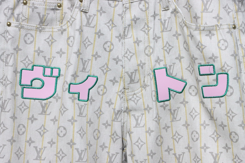 Louis Vuitton catwalk collaboration Japanese shorts